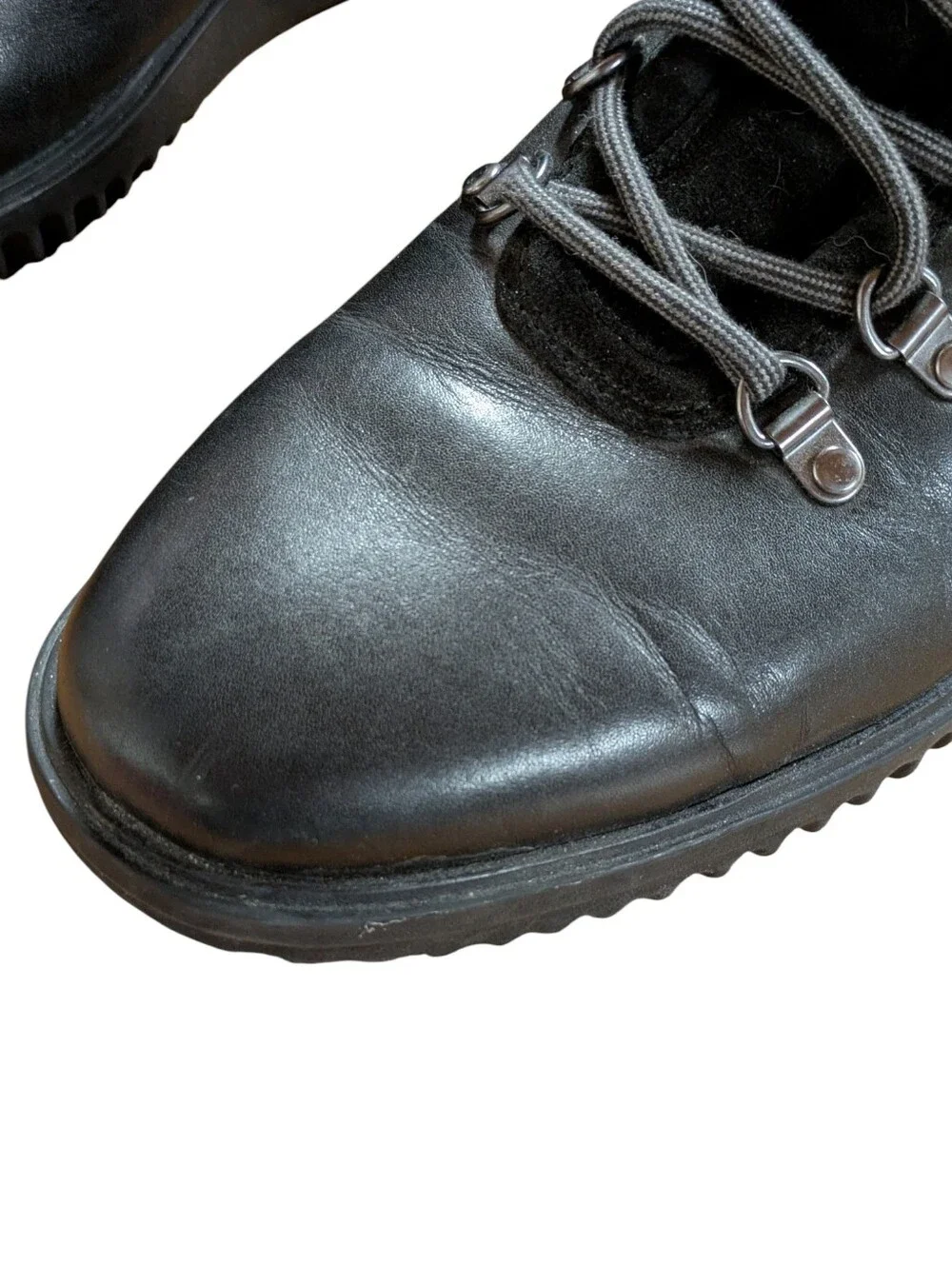 Cole Haan Grand+ Black Leather Boots Mens Size 10.5